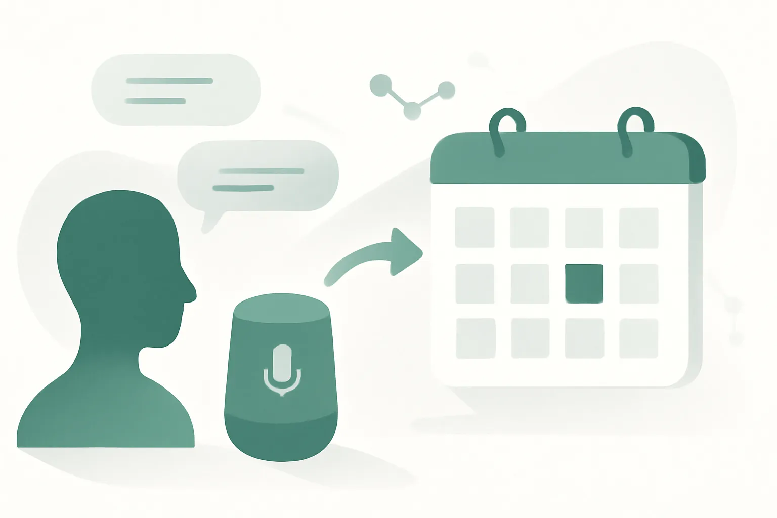 ¿Se puede conectar un agente de voz con Google Calendar? Los pasos reales