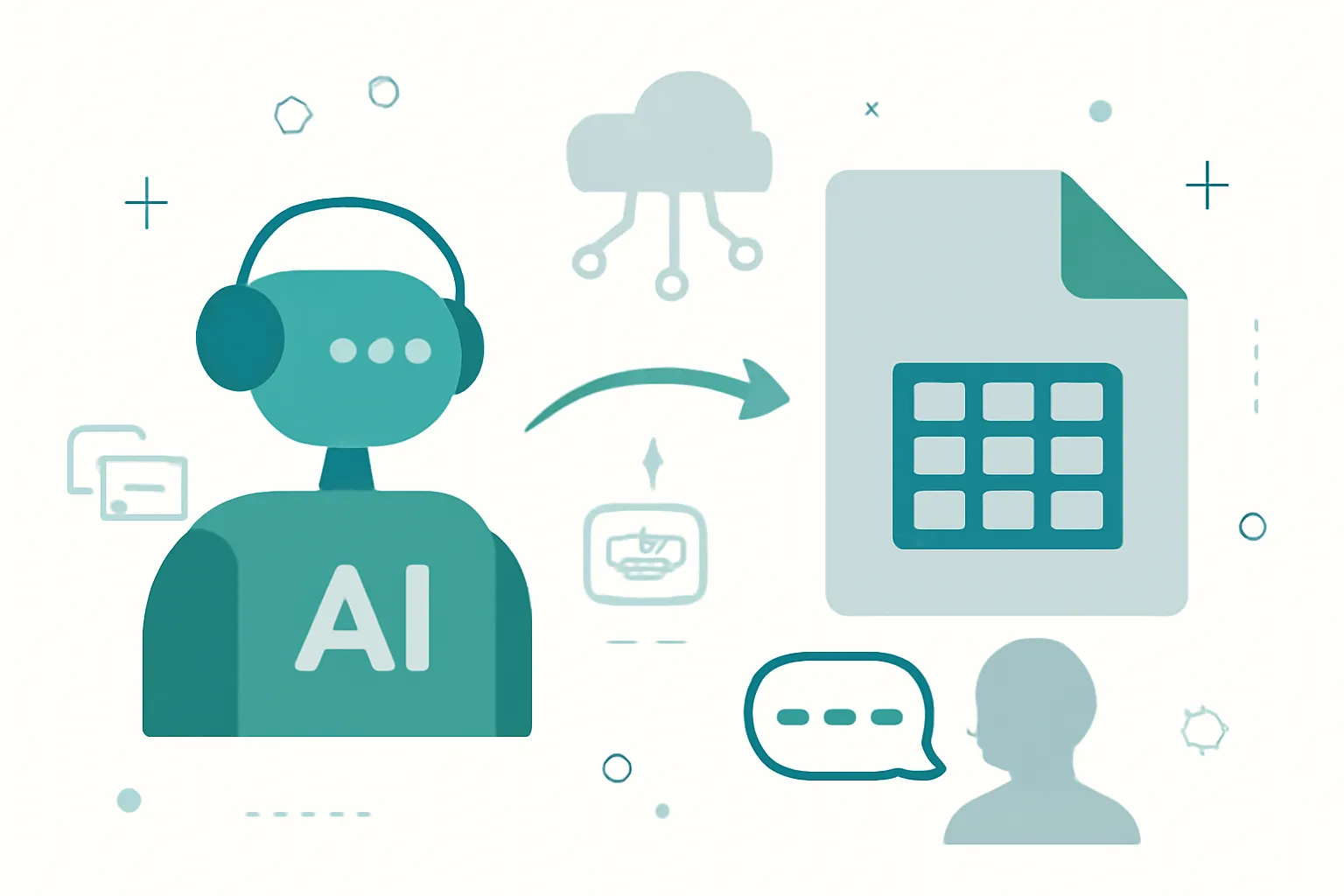 Is it worth connecting AI to Google Sheets as a first CRM? The calculation
